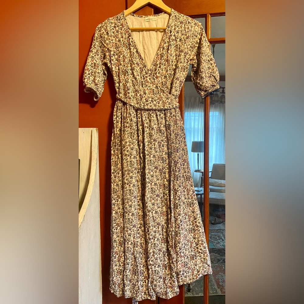 Little cottonwood Astrid wrap dress